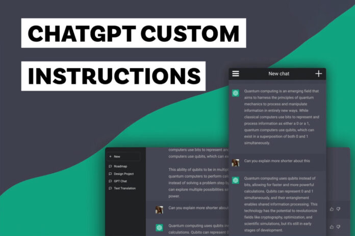 How to Set Custom Instructions in ChatGPT