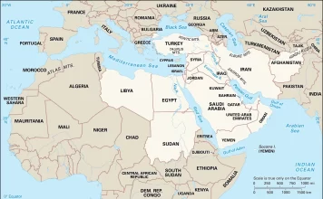 About Geography of Middle East